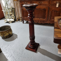 Vintage Fluted Column Pedestal