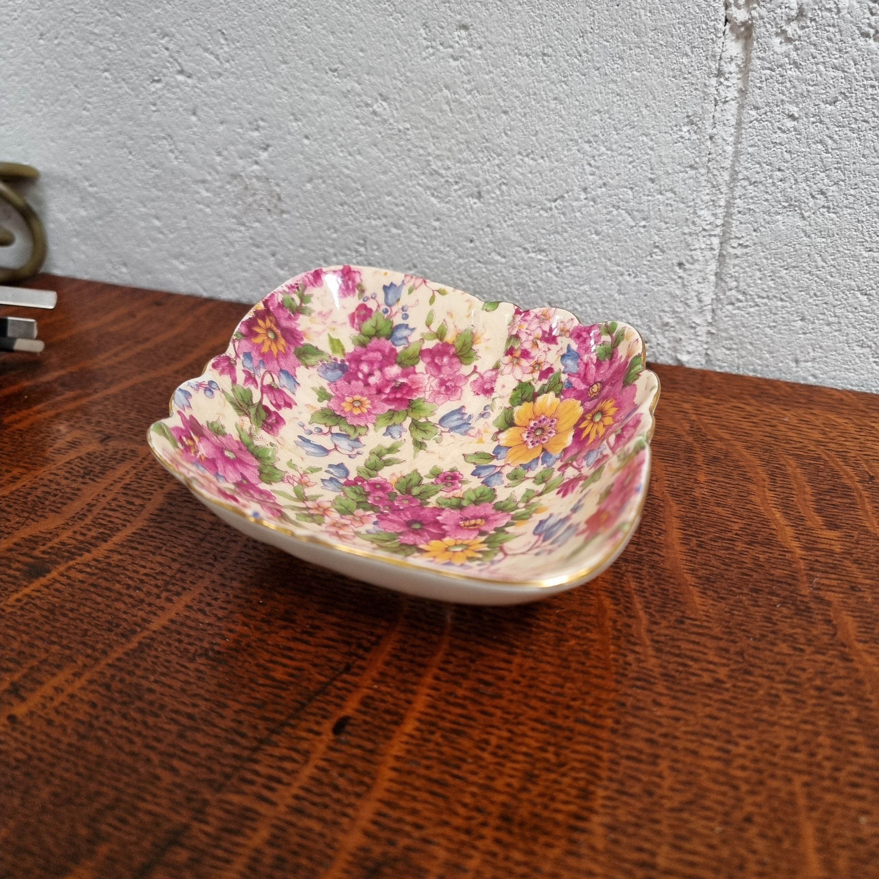 Royal Winton All Over Floral Small Bowl | Antique & Vintage | Moonee Ponds Antiques | Australia Wide Delivery
