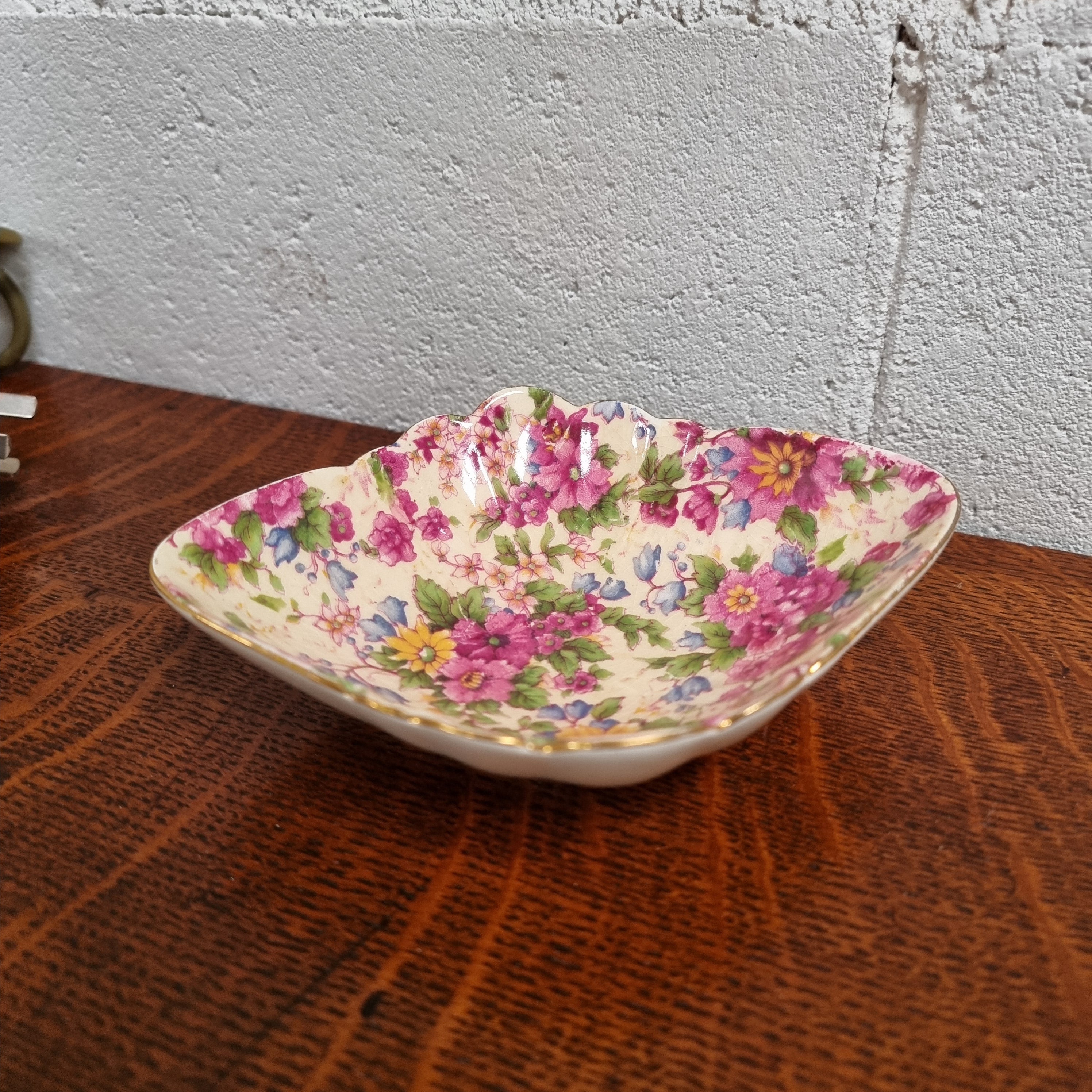 Royal Winton All Over Floral Small Bowl | Antique & Vintage | Moonee Ponds Antiques | Australia Wide Delivery