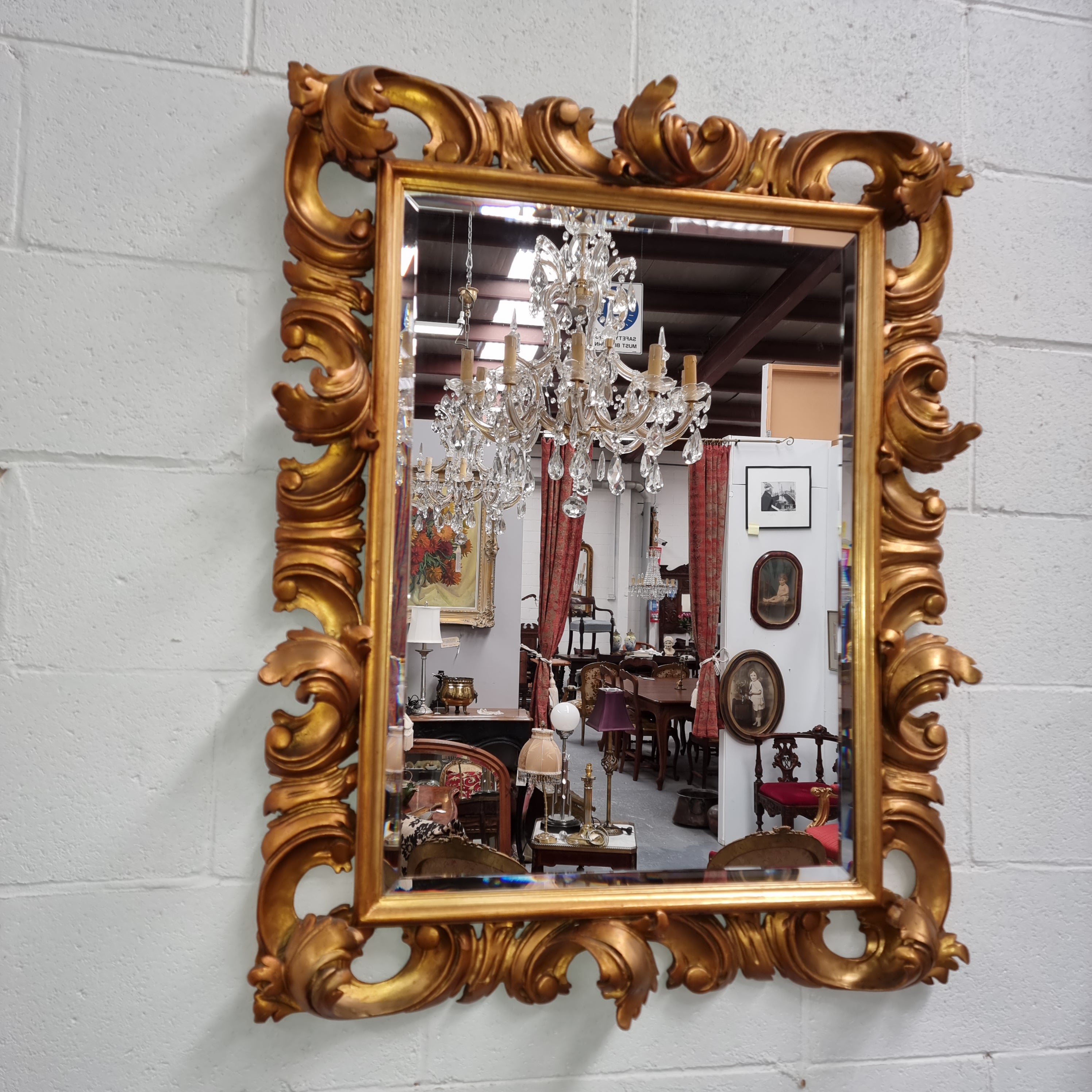 Early 20th Century French Rococo Style Gilt Mirror | Antique & Vintage | Moonee Ponds Antiques | Australia Wide Delivery