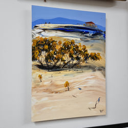 Adam Bogusz "Waiting For Rain" Oil On Board | Antique & Vintage | Moonee Ponds Antiques | Australia Wide Delivery
