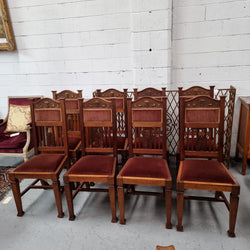 Australian Blackwood Art Nouveau Set Of Chairs | Antique & Vintage | Moonee Ponds Antiques | Australia Wide Delivery