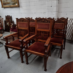 Australian Blackwood Art Nouveau Set Of Chairs | Antique & Vintage | Moonee Ponds Antiques | Australia Wide Delivery