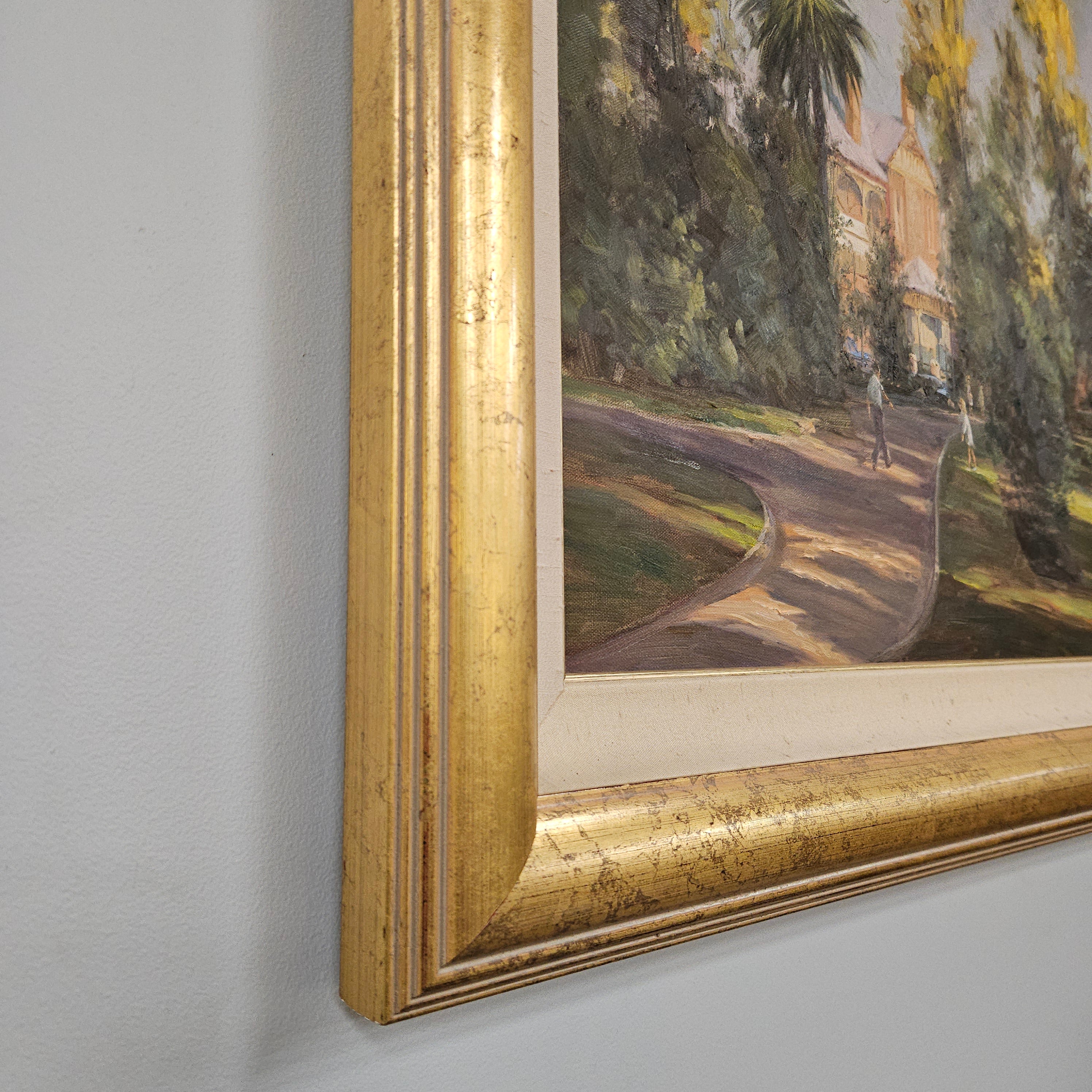John Carey Downton Oil on Canvas on Board Painting | Antique & Vintage | Moonee Ponds Antiques | Australia Wide Delivery