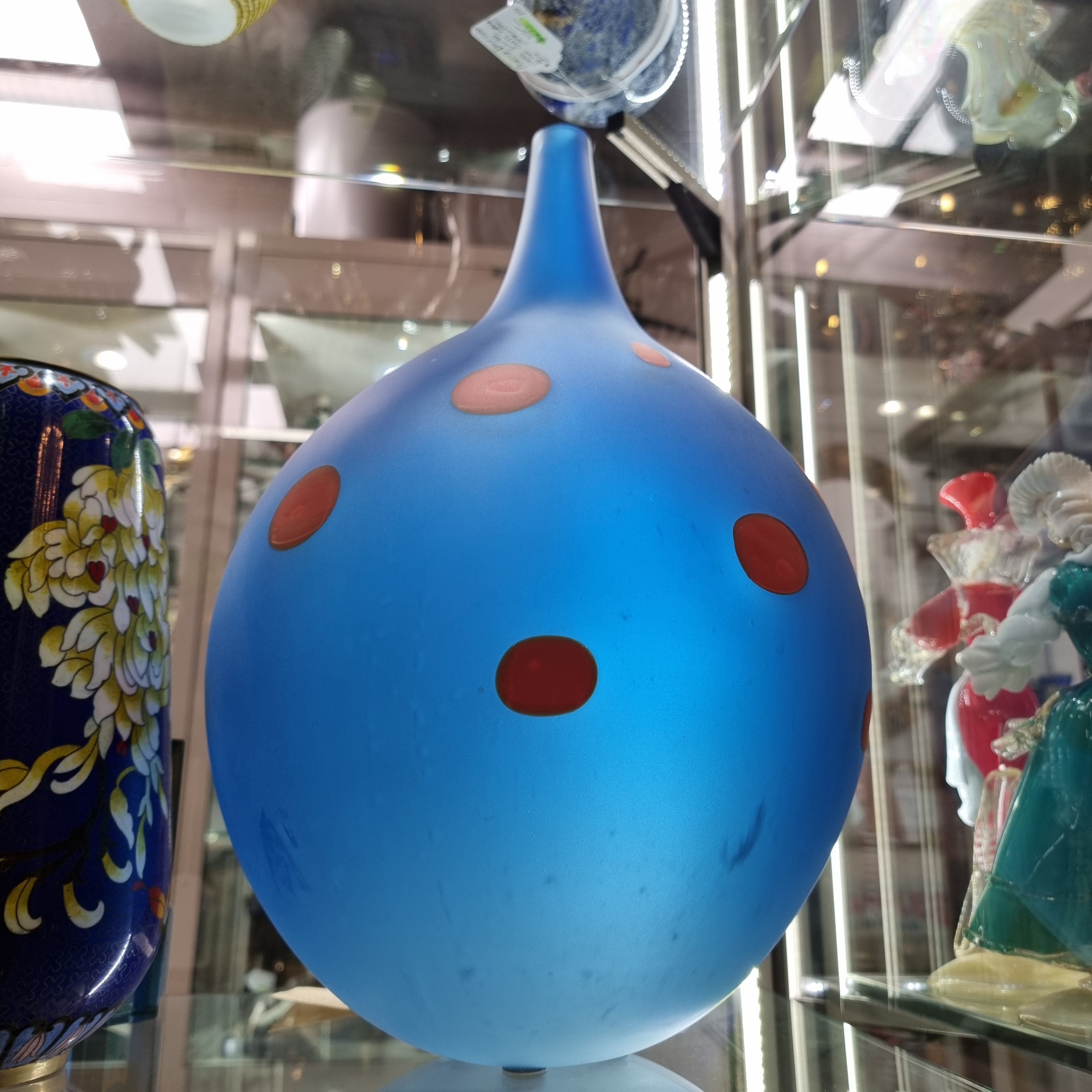 Impressive Australian Arts Glass Vase By Robert Wynne | Antique & Vintage | Moonee Ponds Antiques | Australia Wide Delivery