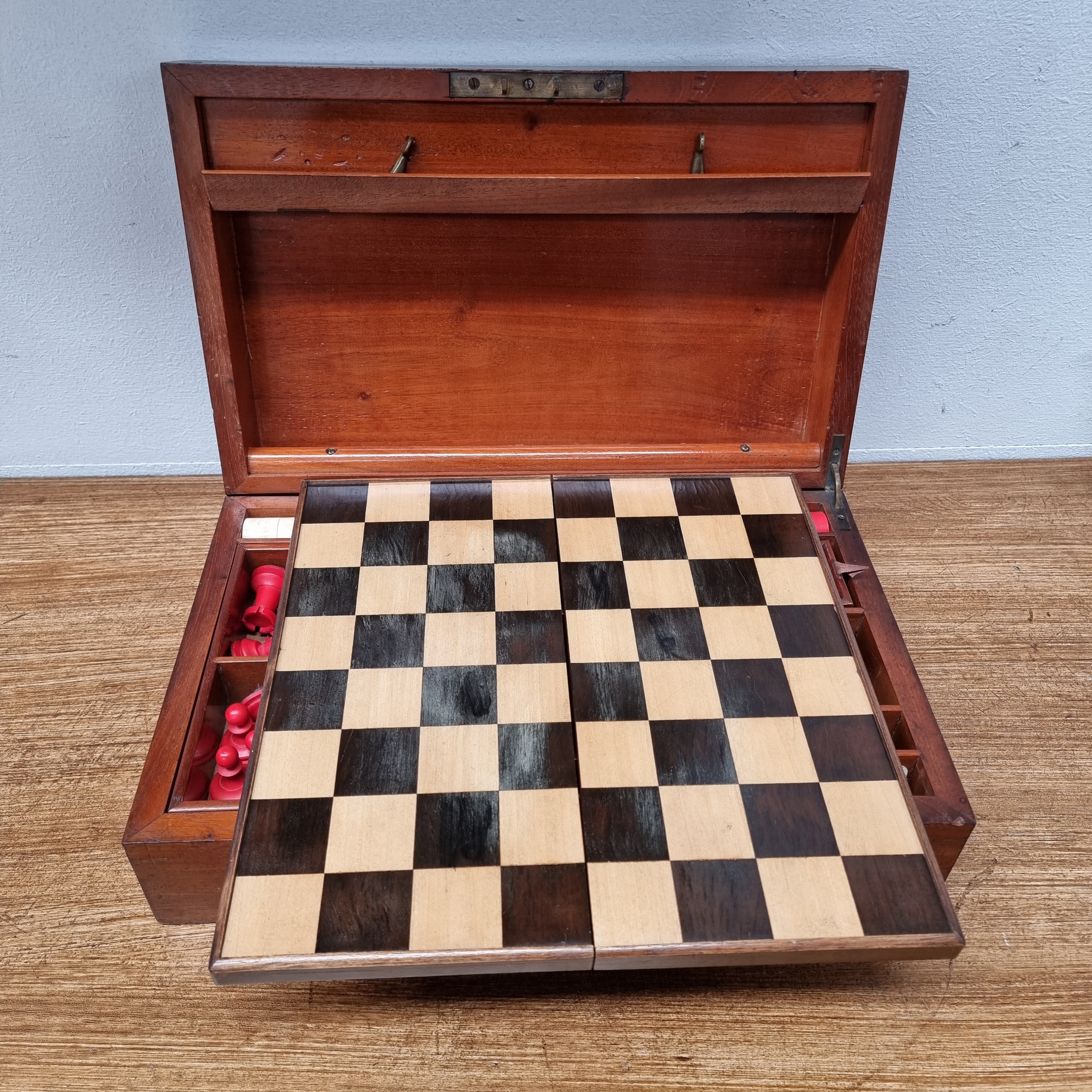 Rare Victorian Games Box Complete With Games | Antique & Vintage | Moonee Ponds Antiques | Australia Wide Delivery