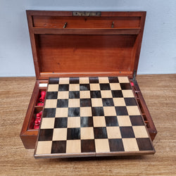 Rare Victorian Games Box Complete With Games | Antique & Vintage | Moonee Ponds Antiques | Australia Wide Delivery