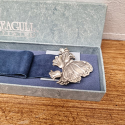 Seagull Pewter Butterfly Bookmark | Antique & Vintage | Moonee Ponds Antiques | Australia Wide Delivery
