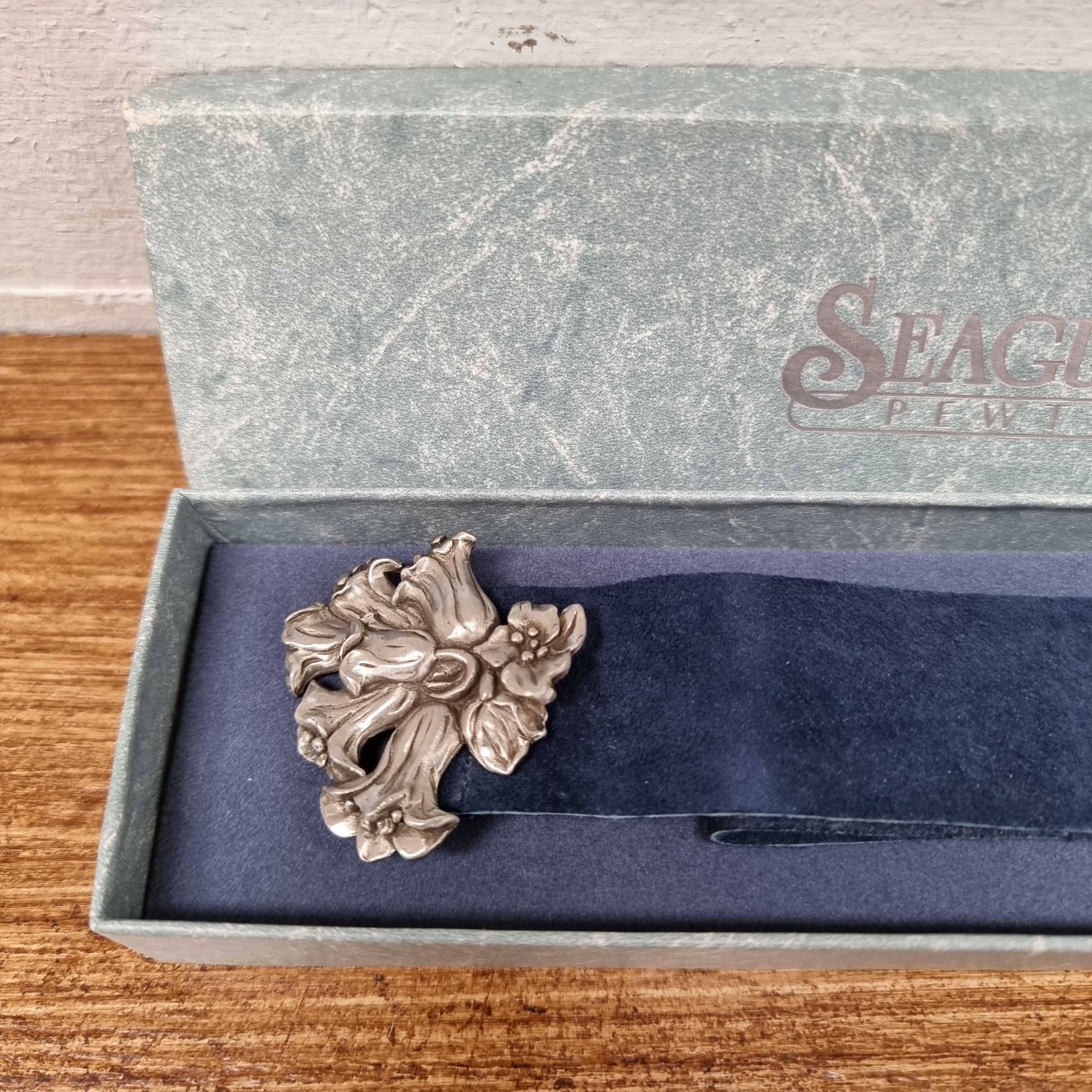 Seagull Pewter Butterfly Bookmark | Antique & Vintage | Moonee Ponds Antiques | Australia Wide Delivery