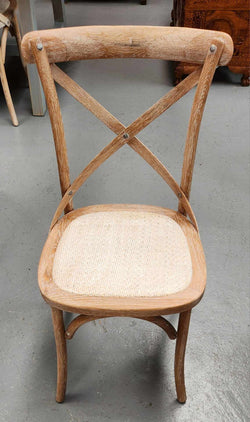 Oak White Washed Cottage Style Chairs | Antique & Vintage | Moonee Ponds Antiques | Australia Wide Delivery