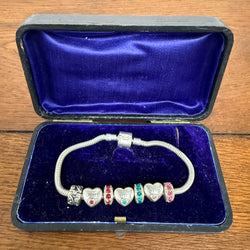 925 Sterling Silver Bracelet & Charms | Antique & Vintage | Moonee Ponds Antiques | Australia Wide Delivery