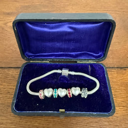 925 Sterling Silver Bracelet & Charms