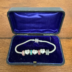 925 Sterling Silver Bracelet & Charms | Antique & Vintage | Moonee Ponds Antiques | Australia Wide Delivery