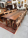 Antique Cherry Wood Farmhouse Style Table | Antique & Vintage | Moonee Ponds Antiques | Australia Wide Delivery