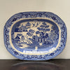 Antique English Willow Pattern Meat Plate C. 1840's | Antique & Vintage | Moonee Ponds Antiques | Australia Wide Delivery