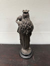 Antique French Metal Figure of The Virgin Mary Holding Jesus - Notre-Dame De La Garde | Antique & Vintage | Moonee Ponds Antiques | Australia Wide Delivery