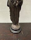 Antique French Metal Figure of The Virgin Mary Holding Jesus - Notre-Dame De La Garde | Antique & Vintage | Moonee Ponds Antiques | Australia Wide Delivery