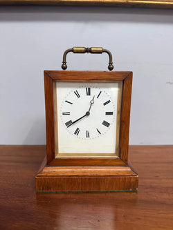 Antique French Wooden Cased Carriage/Mantle Clock | Antique & Vintage | Moonee Ponds Antiques | Australia Wide Delivery