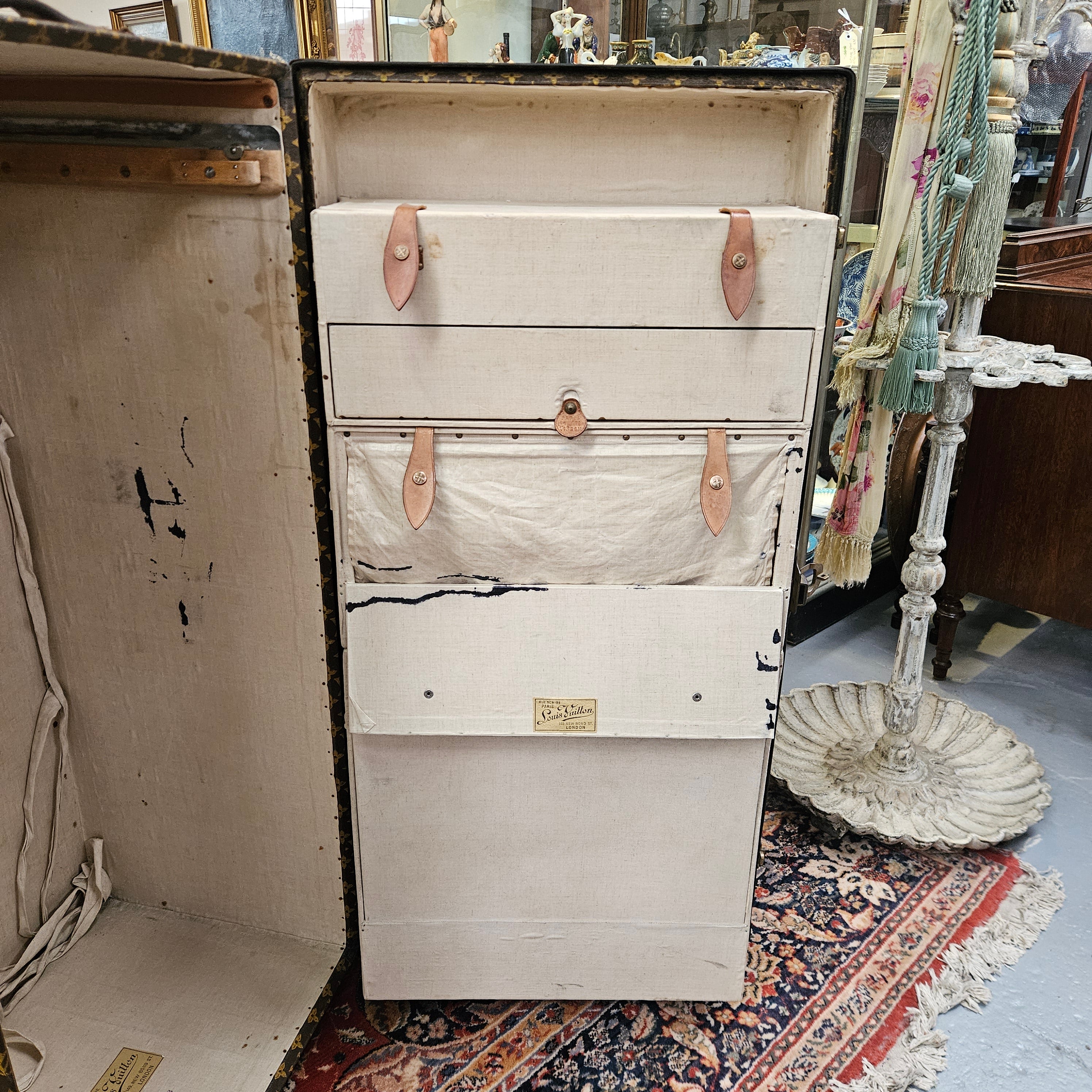 Antique Louis Vuitton Special Order Wardrobe/Steamer Trunk | Antique & Vintage | Moonee Ponds Antiques | Australia Wide