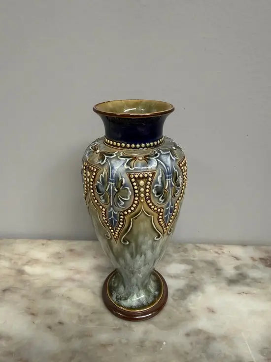 Antique Royal Doulton Lambeth Art Nouveau Vase