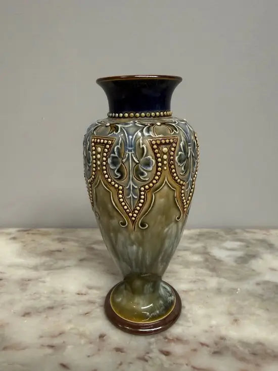Antique Royal Doulton Lambeth Art Nouveau Vase