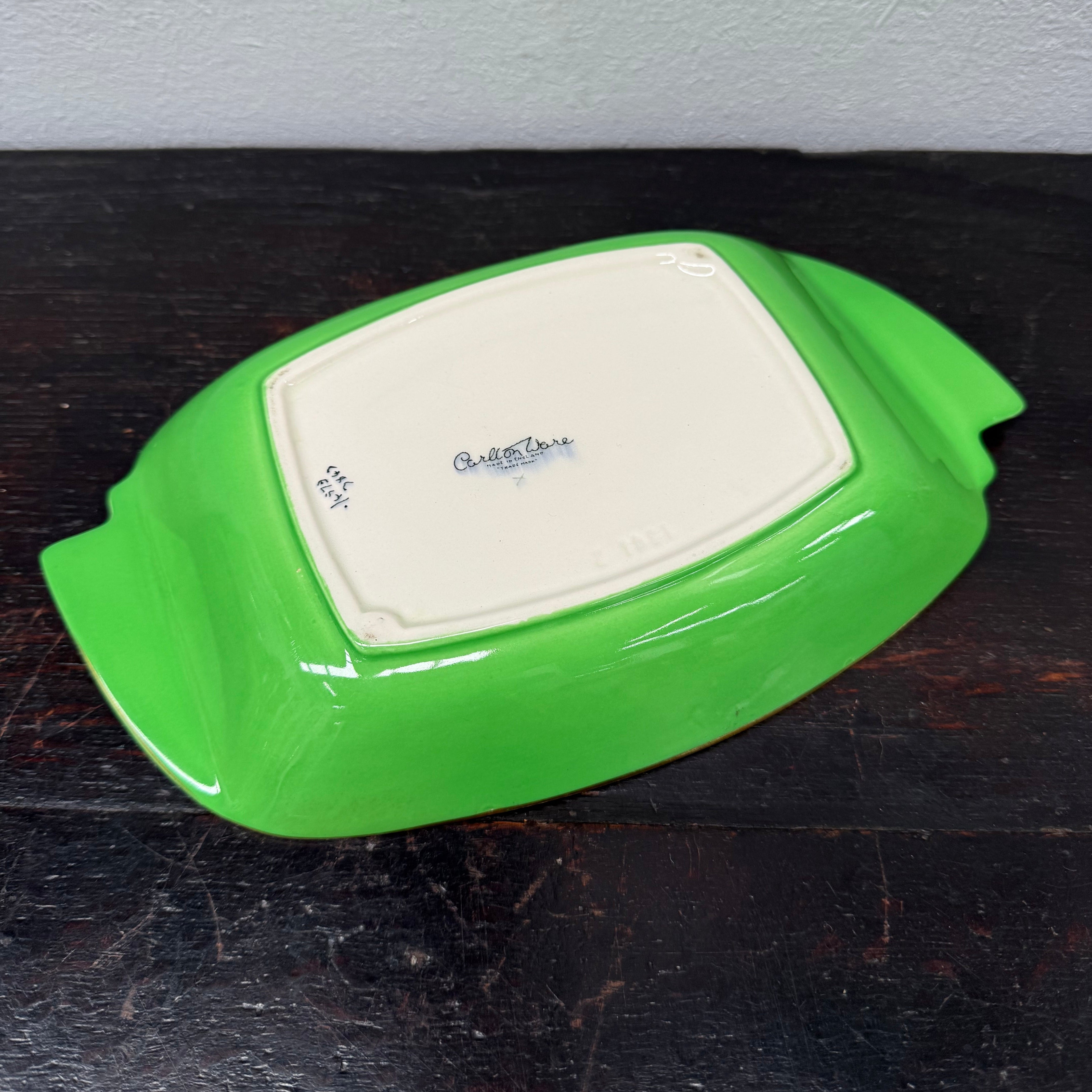 Art Deco Style Carlton Ware Sandwich Tray | Antique & Vintage | Moonee Ponds Antiques | Australia Wide Delivery