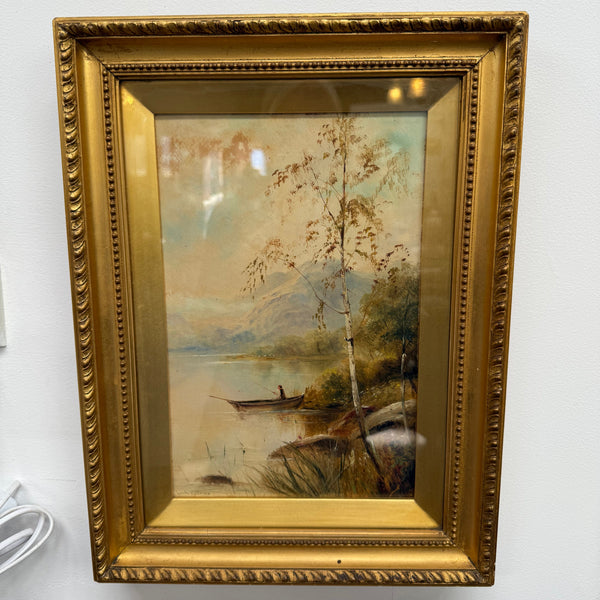 Beautiful Pair of Framed Signed Landscape Oil Paintings