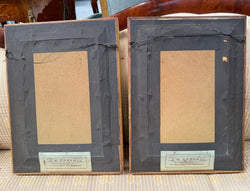 Beautiful Pair of Framed Signed Landscape Oil Paintings | Antique & Vintage | Moonee Ponds Antiques | Australia Wide Delivery