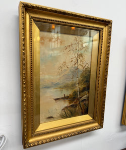 Beautiful Pair of Framed Signed Landscape Oil Paintings | Antique & Vintage | Moonee Ponds Antiques | Australia Wide Delivery