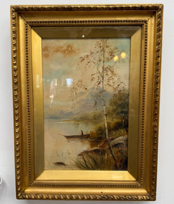 Beautiful Pair of Framed Signed Landscape Oil Paintings | Antique & Vintage | Moonee Ponds Antiques | Australia Wide Delivery