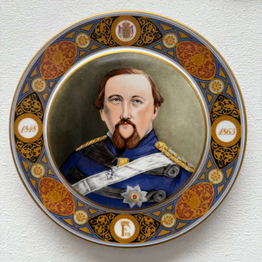 Bing & Grondahl Plate Of Kong Frederik VII
