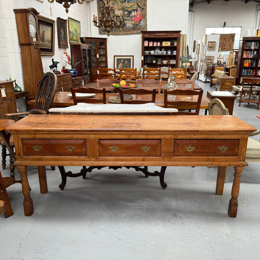 Early 19th Century Western Red Cedar Console Table