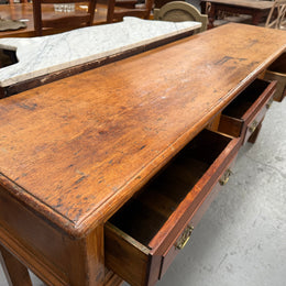 Early 19th Century Western Red Cedar Console Table