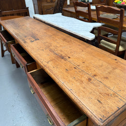Early 19th Century Western Red Cedar Console Table