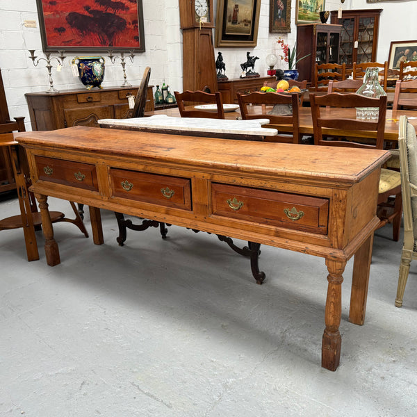 Early 19th Century Western Red Cedar Console Table