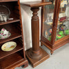 Edwardian Oak Pedestal With Fluted Column | Antique & Vintage | Moonee Ponds Antiques | Australia Wide Delivery