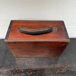 Fabulous Vintage Voltmeter in an Australian Cedar Case