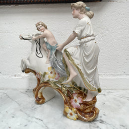 Victorian Bisque Figurine Group
