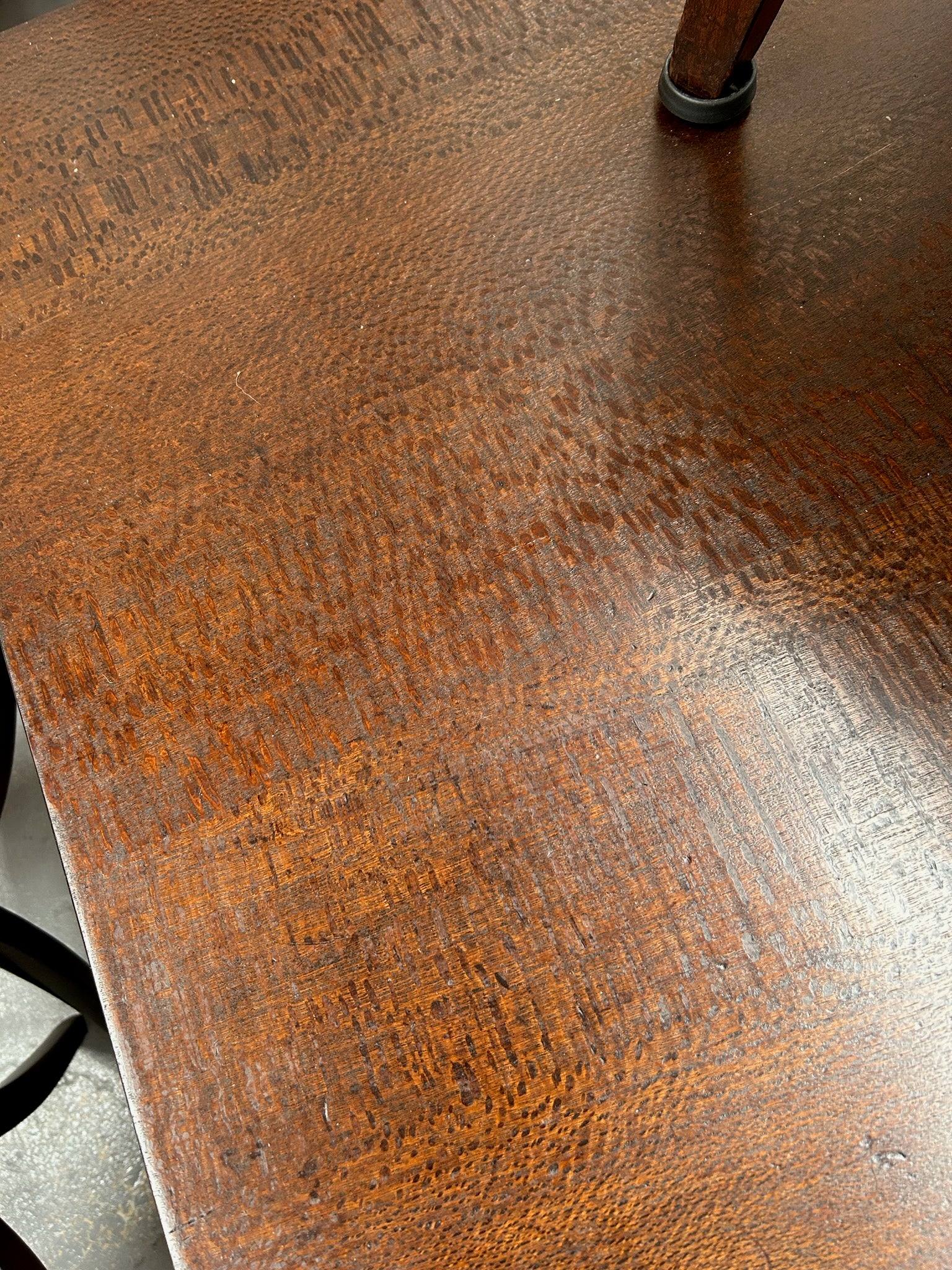 Australian Silky Oak Spanish Style Refectory Dining Table | Antique & Vintage | Moonee Ponds Antiques | Australia Wide Delivery