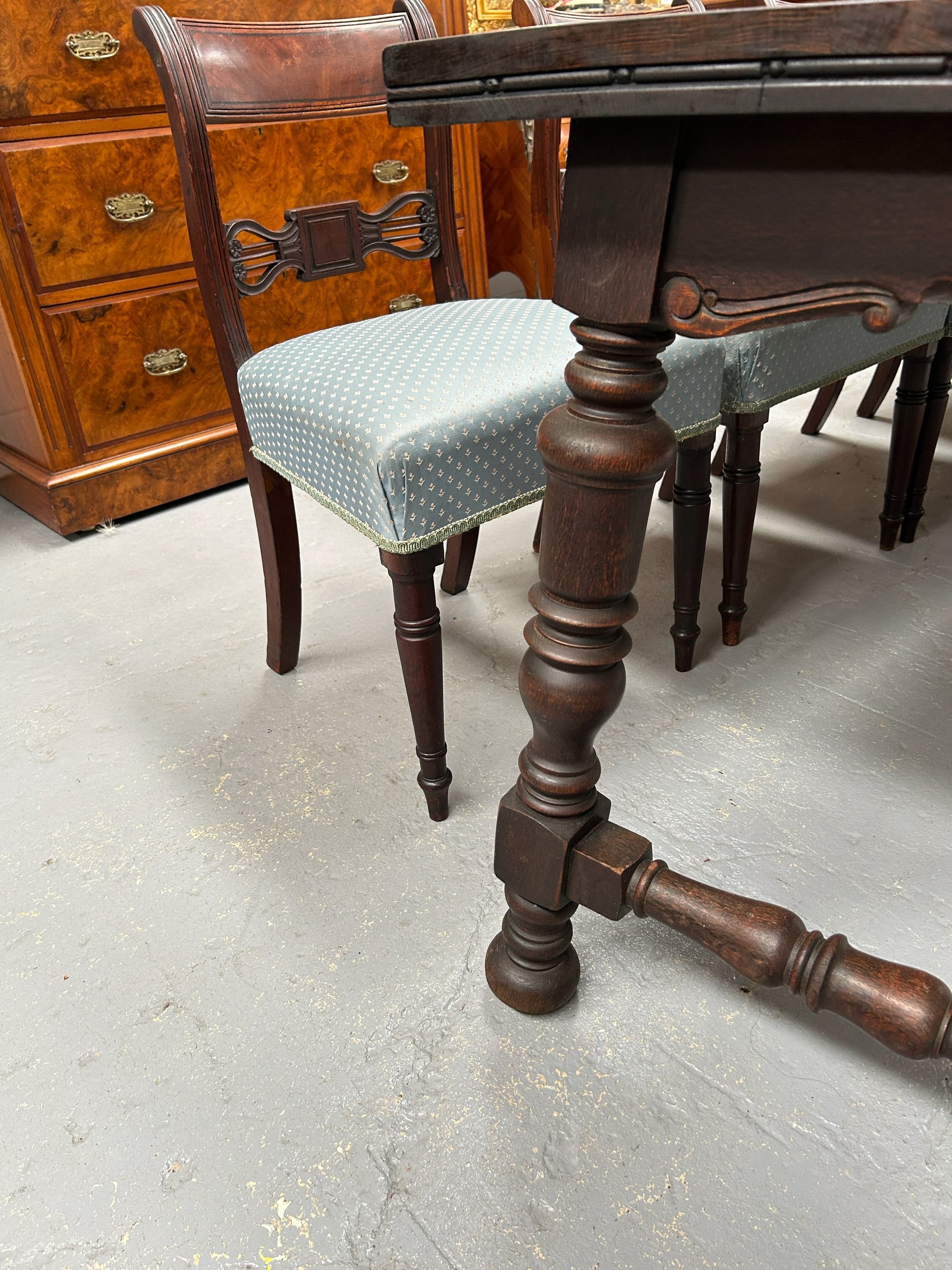 Australian Silky Oak Spanish Style Refectory Dining Table | Antique & Vintage | Moonee Ponds Antiques | Australia Wide Delivery