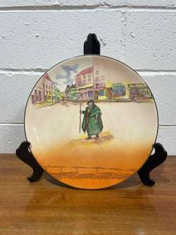 Royal Doulton Series Ware " Dickens - Tony Weller " Large Plate / Charger 34 cm | Antique & Vintage | Moonee Ponds Antiques | Australia Wide Delivery