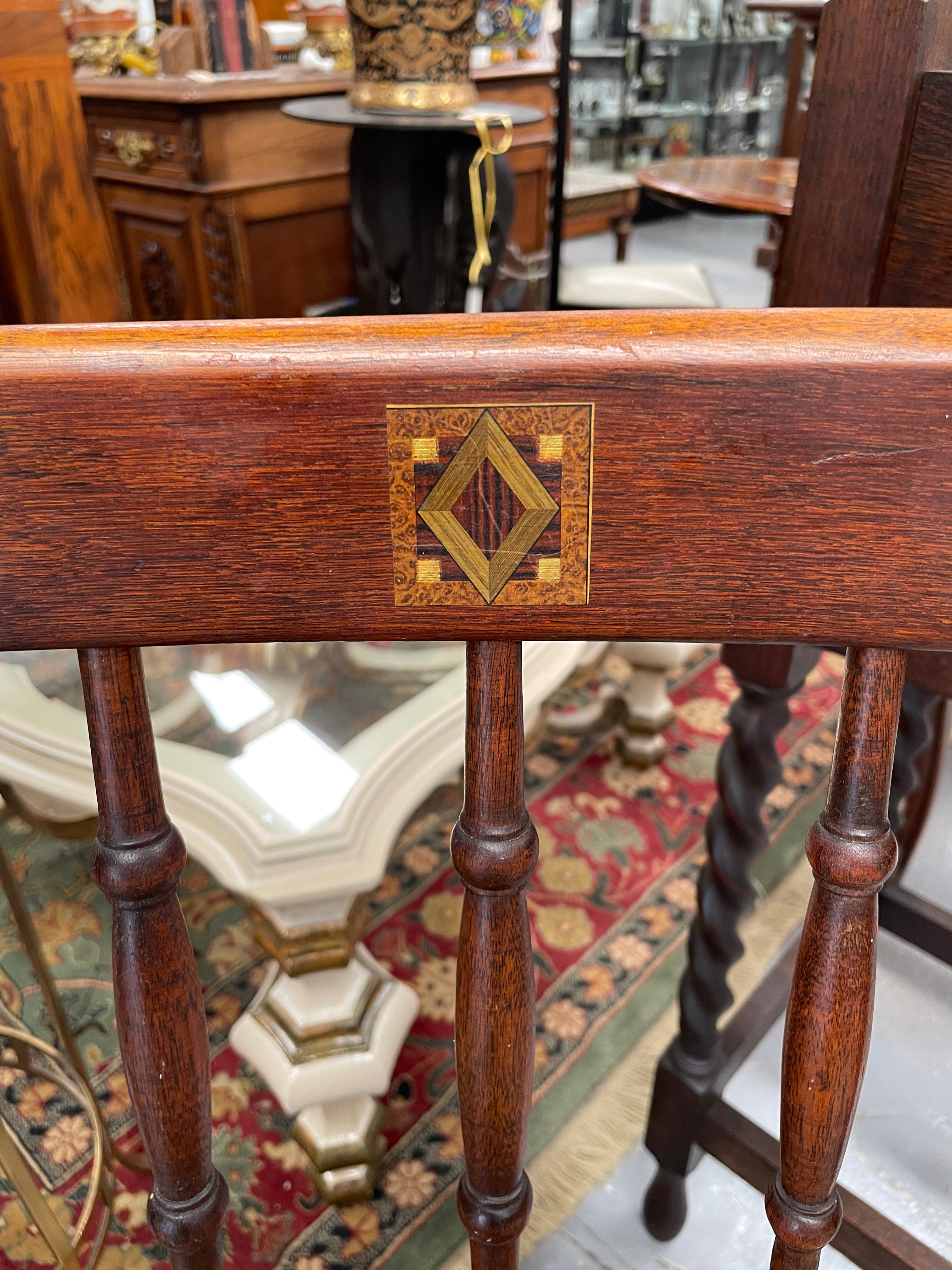 19th Century Mahogany Library Steps/Chair | Antique & Vintage | Moonee Ponds Antiques | Australia Wide Delivery