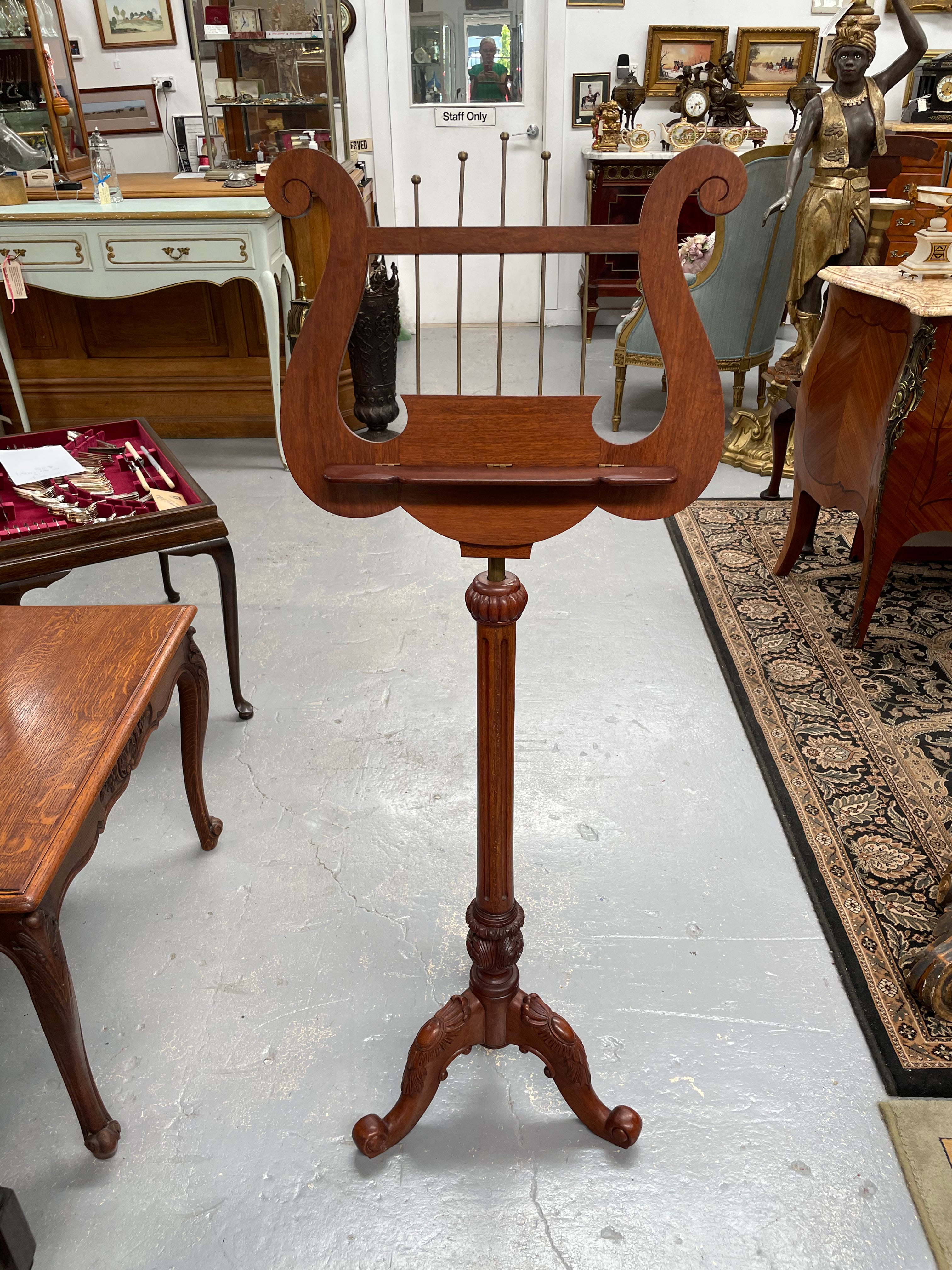 Victorian Style Vintage Music Stand | Antique & Vintage | Moonee Ponds Antiques | Australia Wide Delivery