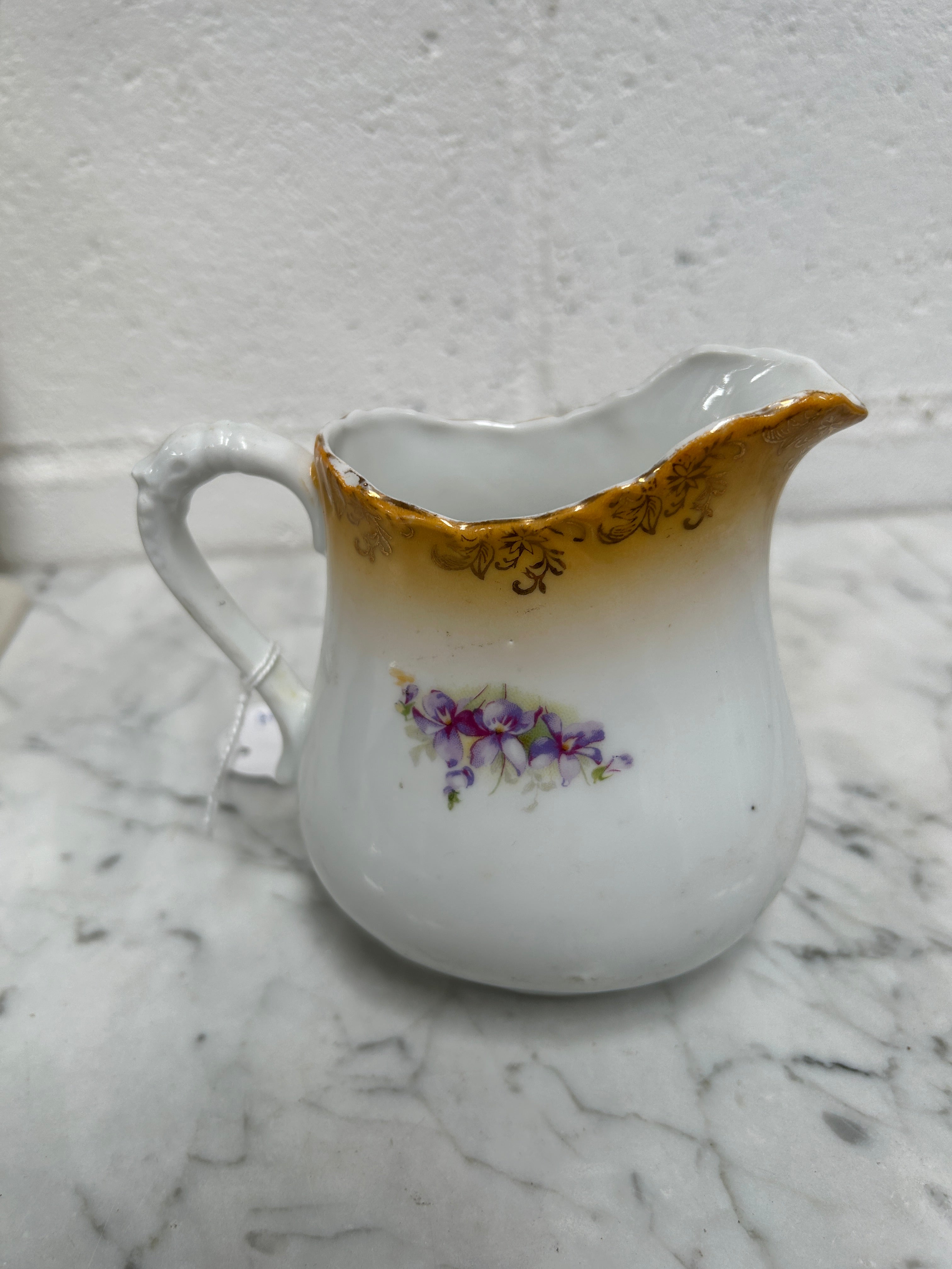 Vintage Marked Violets Jug | Antique & Vintage | Moonee Ponds Antiques | Australia Wide Delivery