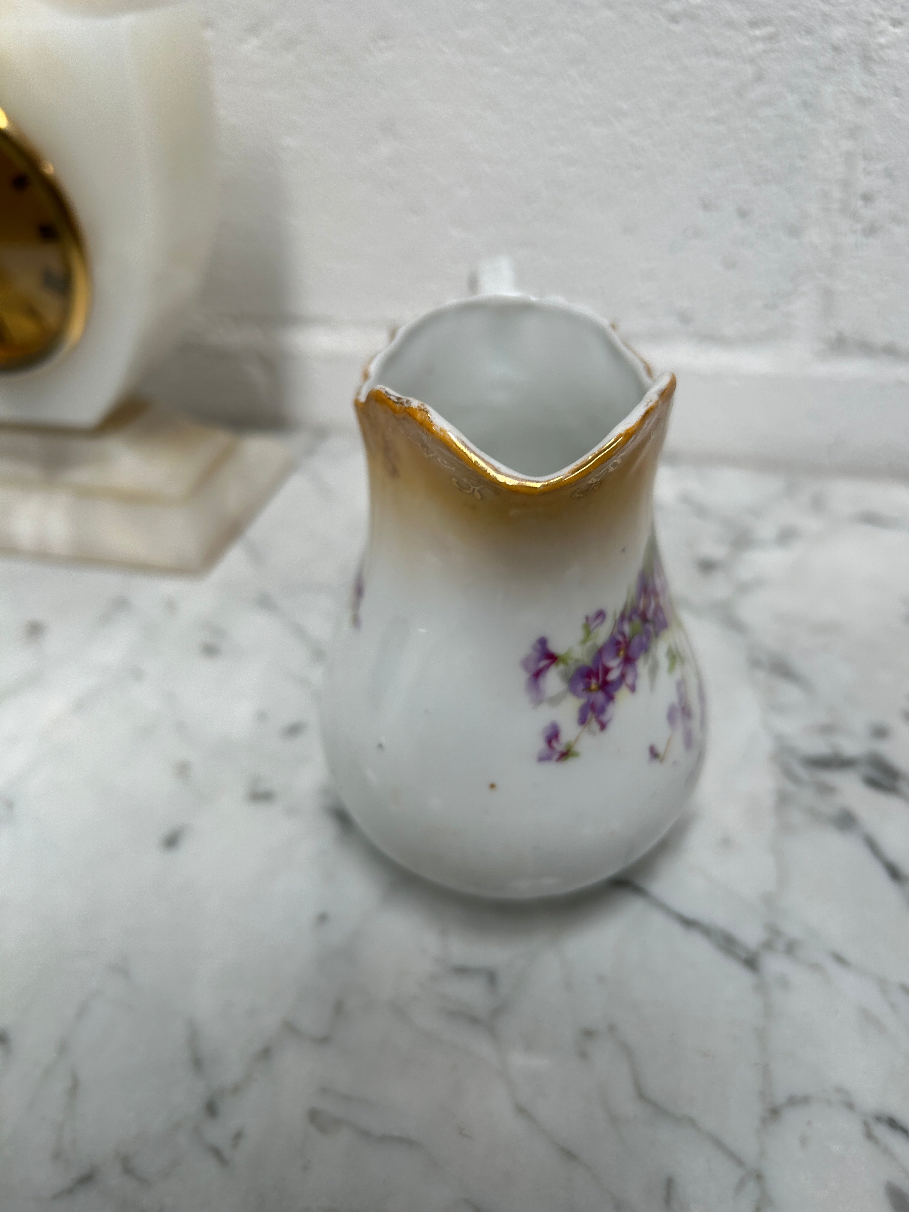 Vintage Marked Violets Jug | Antique & Vintage | Moonee Ponds Antiques | Australia Wide Delivery