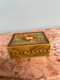 Vintage Inlaid Trinket Box | Antique & Vintage | Moonee Ponds Antiques | Australia Wide Delivery