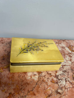 Vintage Alabaster Jewellery Box | Antique & Vintage | Moonee Ponds Antiques | Australia Wide Delivery