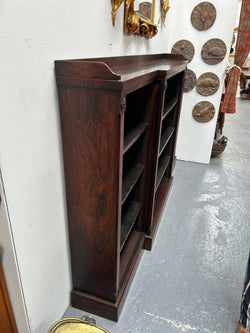 Highly Desirable Rosewood Antique Early 19th Century Free-standing Breakfront Bookcase | Antique & Vintage | Moonee Ponds Antiques | Australia Wide Delivery