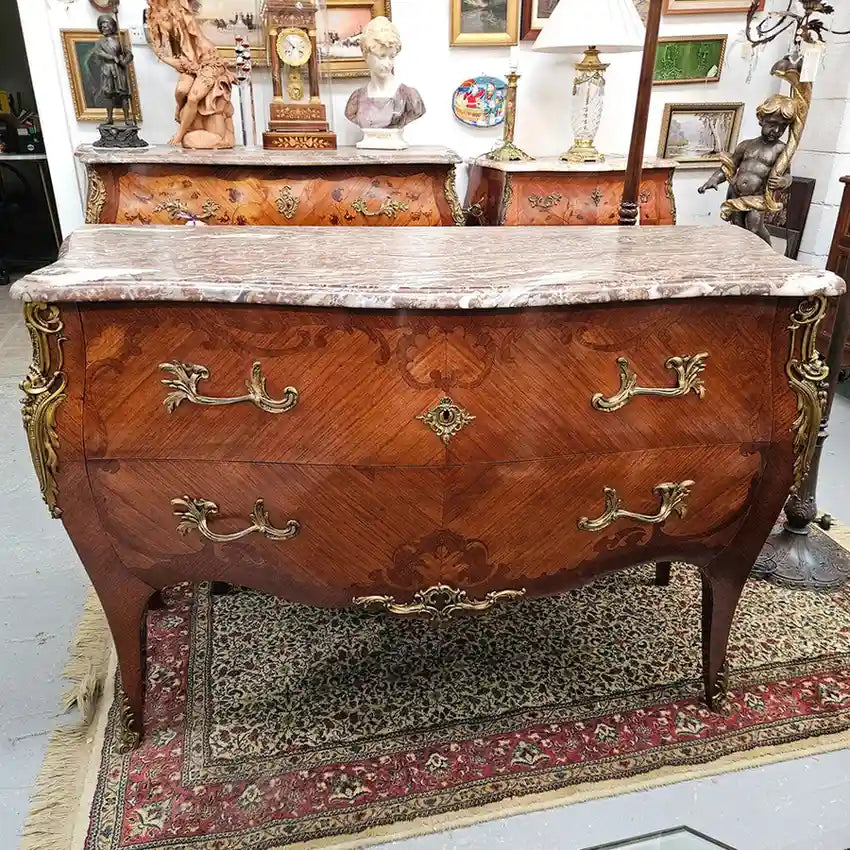 Louis XVth Style Marble Top Commode | Antique & Vintage | Moonee Ponds Antiques | Australia Wide