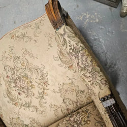 Louis XV Style French Wingback Walnut Tapestry Chair | Antique & Vintage | Moonee Ponds Antiques | Australia Wide Delivery
